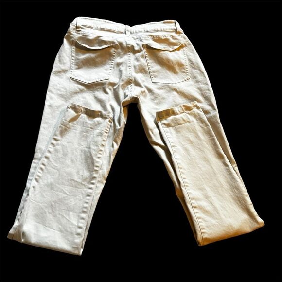 Eileen Fisher White Skinny Jeans | Sz. 4 | EUC | Comfortable and Classic - Picture 6 of 8